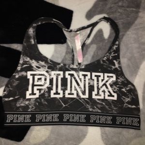 Pink VS bralette/sports bra